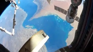 خلیج فارس از نگاه فضانوردان ساکن ایستگاه فضایی بین‌المللی+ فیلم