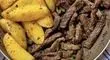 ناهار امروز: طرز تهیه یک غذای لذیذ و ساده؛ استیک با سیب زمینی سرخ شده