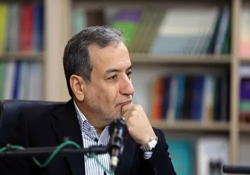 دیدار عراقچی با هاکان فیدان همتای ترک + عکس