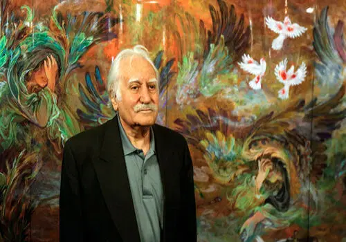 نام استاد فرشچیان روی ضریح مطهر امام رضا(ع) حک شد