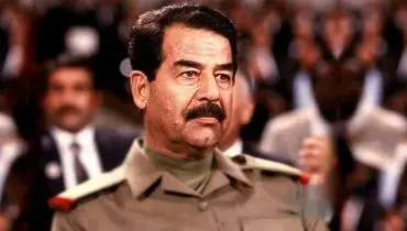 فیلمی از نماز خواندن صدام که در شبکه های اجتماعی وایرال شده