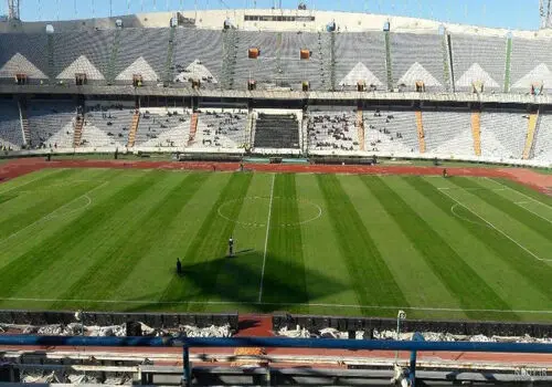 به اهتزاز در آمدن پرچم قهرمانی پرسپولیس در آزادی+ فیلم