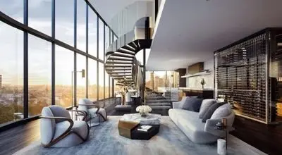 تجربه زندگی آسمانی در پنت‌هاوس ۱۰۰۰ متری شگفت‌انگیز + فیلم