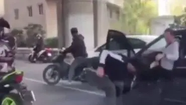دستگیری متهمان حادثه زورگیری اتوبان صدر