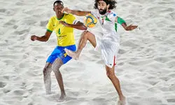 گل سوم برزیل به ایران در جام جهانی فوتبال ساحلی+فیلم