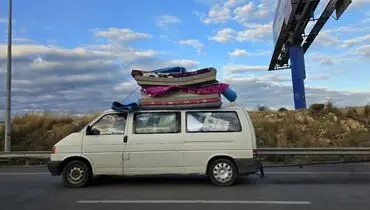  بازگشت ساکنان جنوب لبنان به خانه‌هایشان پس از آتش‌بس + عکس 
