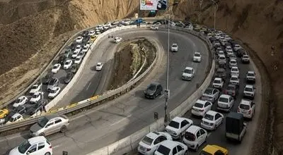 ترافیک سنگین در محور کرج - چالوس؛ محدودیت‌های ترافیکی از 14 شهریور اجرا می‌شود