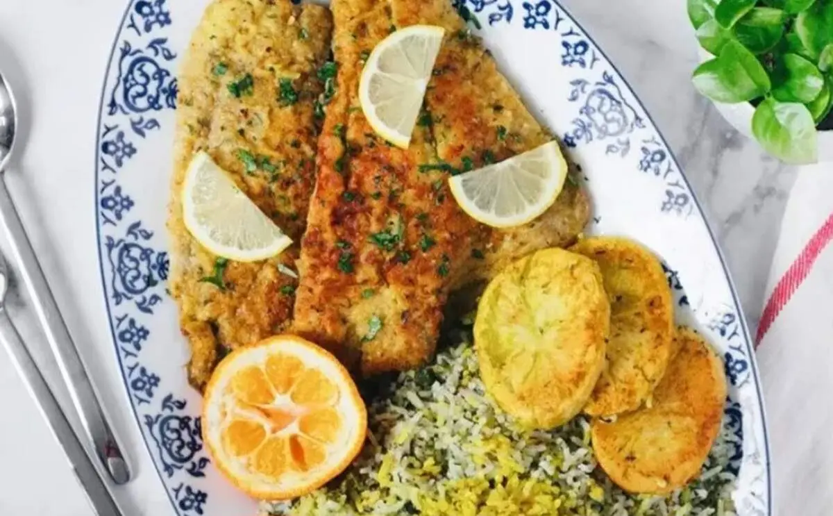 طرز تهیه سبزی پلو با ماهی خوشمزه برای شب عید
