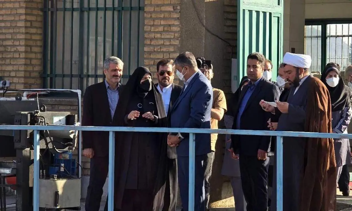 بازدید محمد اسلامی از روند اجرای پروژه صنعتی تصفیه پساب شهر صنعتی کاوه