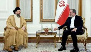 رایزنی حکیم و عراقچی درباره اجرای توافق‌نامه امنیتی تهران–بغداد
