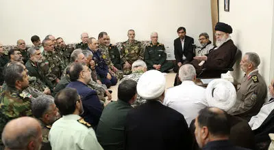 دیدار رهبری با فرماندهان عالی نیروهای مسلح/ گزارش تصویری 