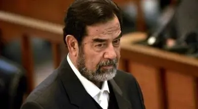 «صدام حسین» در دوران جوانی؛ سال 1354