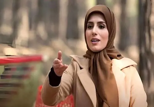 عکس جذاب طاهره سریال «لحظه گرگ‌و‌میش»