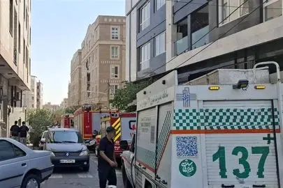 جزئیات خسارات وارد شده در پی سقوط جرثقیل در تهران