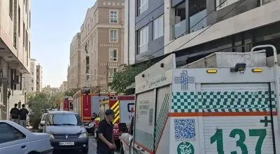 جزئیات خسارات وارد شده در پی سقوط جرثقیل در تهران