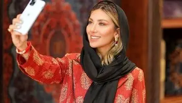 ژست جسورانه و شیک مینا مختاری با کت چرمی: نگاهی به استایل مافیایی همسر بهرام رادان!