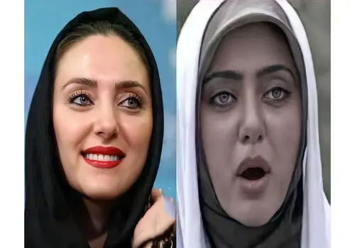 مهسا کرامتیِ ۵ ساله در اولین فیلمش در سال ۶۵