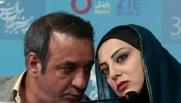 جدیدترین عکس علی اسیوند و همسرش حمیرا ریاضی