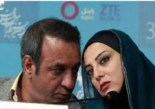 جدیدترین عکس علی اسیوند و همسرش حمیرا ریاضی