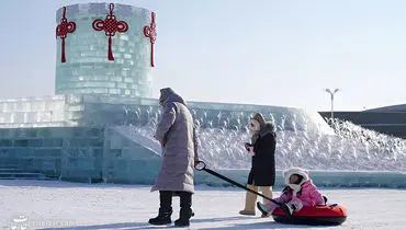 پارک برفی هاربین، بزرگ‌ترین پارک برفی جهان! + تصاویر