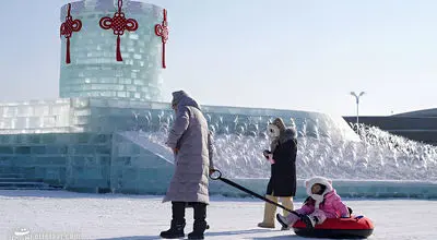 پارک برفی هاربین، بزرگ‌ترین پارک برفی جهان! + تصاویر