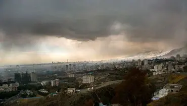 تهرانی ها از چهارشنبه منتظر رگبار باران باشند