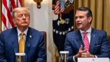 تتوی خاص وزیر جنگ آمریکا حین نمایش قدرت‌نمایی+عکس و فیلم 