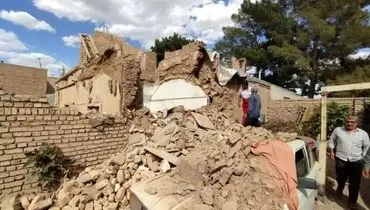 جزئیاتی از امداد رسانی و مکان های اسکان در مناطق زلزله زده کاشمر+ فیلم