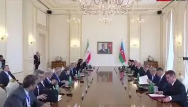  پزشکیان: قره‌باغ قسمت جدانشدنی از خاک آذربایجان است/علی اف:  بر توسعه مناسبات ایران و آذربایجان در تمام بخش‌ها تأکید کردیم