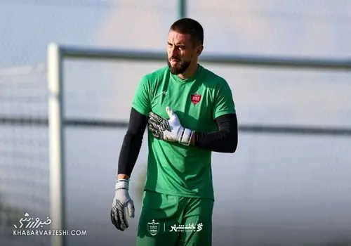 بازیکن سابق پی‌اس‌جی در تمرین پرسپولیس

