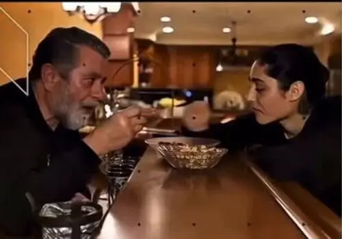 عکسی از دیدار محمدرضا گلزار با بهروز وثوقی