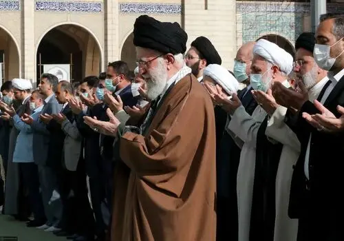  اقامه نماز عید سعید فطر در مصلای تهران + فیلم
