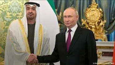 رایزنی پوتین با رئیس امارات با تاکید بر برقراری آتش‌بس فوری در غرب آسیا