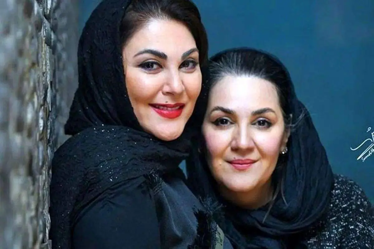 قاب دو نفرهای که پربازدید شد؛ استایل جدید لاله اسکندری در کنار خواهرش!