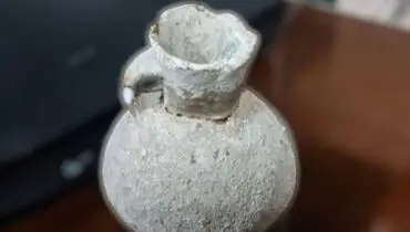 کشف کوزه ۲ هزار ساله در قزوین