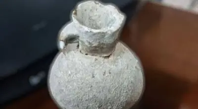 کشف کوزه ۲ هزار ساله در قزوین