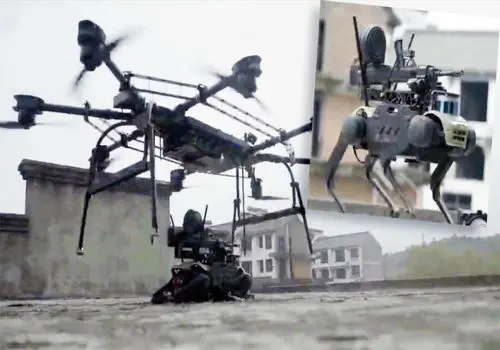 توان روباتیک ارتش چین متعجبتان می کند!+ فیلم