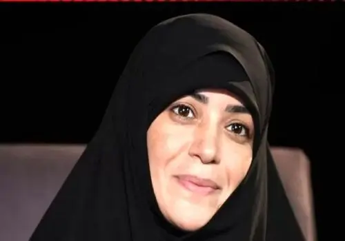 حضور الهام چرخنده بازیگر نقش «زیور» در بیت رهبری