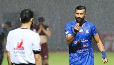 عکس/ واکنش جالب رامین رضاییان در حمایت از ایران