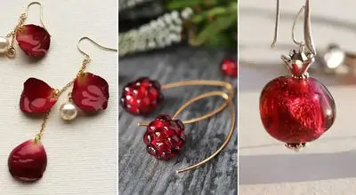 گوشواره‌های یلدایی شیک و خاص؛ زیباترین مدل‌ها برای شب یلدا + عکس