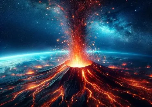 نتایج فوران آتشفشان «رِیکیانِس» در ایسلند!+ فیلم