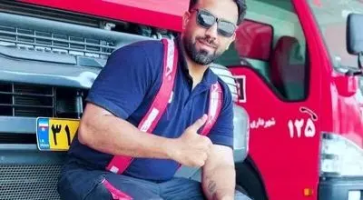آتش‌نشان شجاع کنگان در حین مأموریت جان باخت