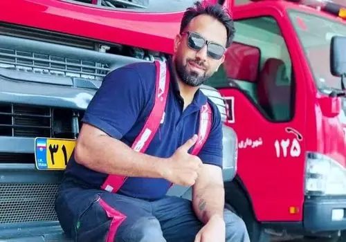 آتش‌نشان شجاع کنگان در حین مأموریت جان باخت