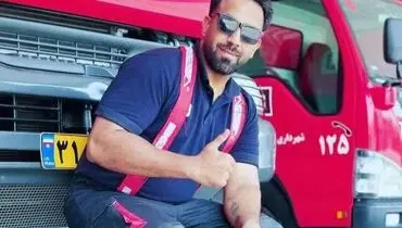 آتش‌نشان شجاع کنگان در حین مأموریت جان باخت