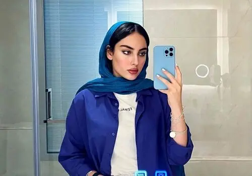قابی صمیمی از خواهران سریال بامداد خمار در پشت صحنه سریال + عکس