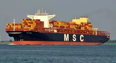 کشتی کانتینری MSC اسرائیل توسط سپاه + تصاویر