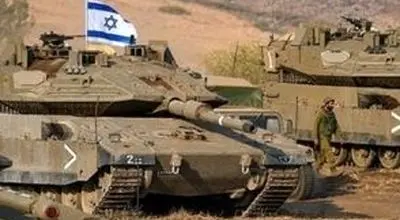 زیر گرفتن عمدی فلسطینی‌ها توسط تانک صهیونیست‌ها/ویدیو 