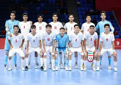 تیم فوتسال جوانان ایران نایب قهرمان شد