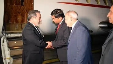 ورود عراقچی به پاکستان