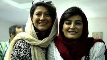 نخستین عکس از الهه محمدی و نیلوفر حامدی پس از آزادی
